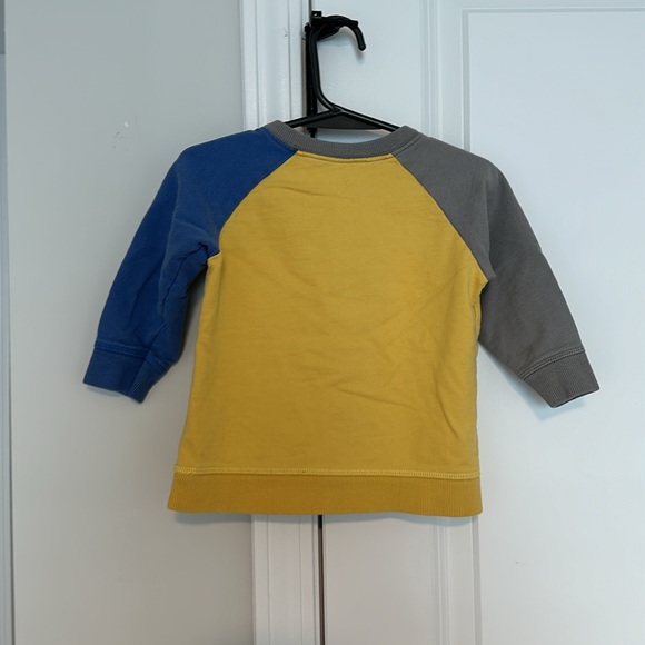 Baby Boden Colorblock Sweatershirt Size 12-18months - Picture 4 of 4